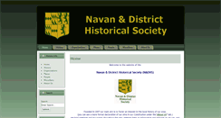 Desktop Screenshot of navanhistory.ie